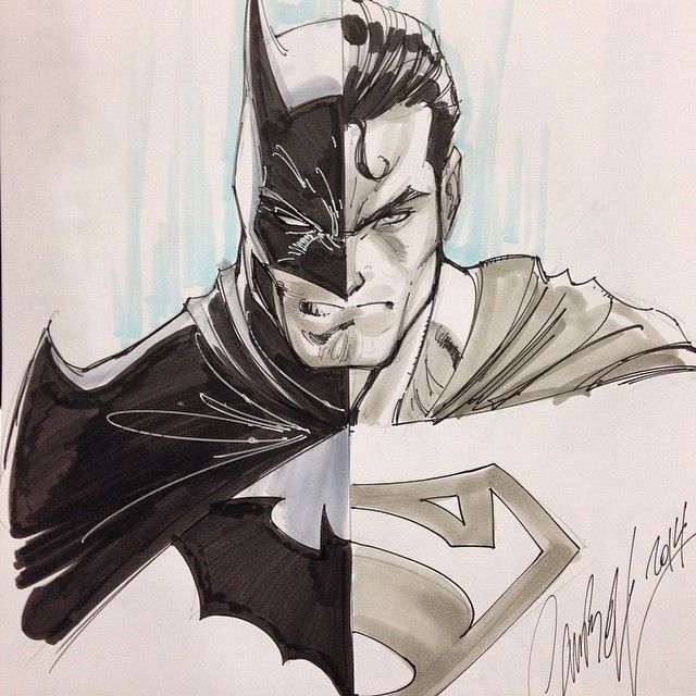 640x640 Batmansuperman From The Great J. Scott Campbell!