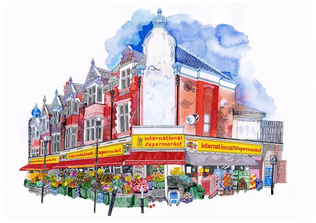 640x452 International Supermarket, E17 Hennie Haworth