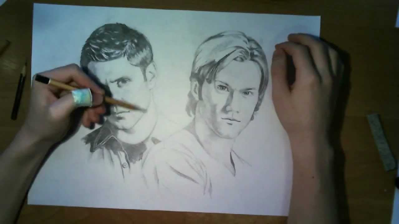 1280x720 Supernatural (Speed Drawing)
