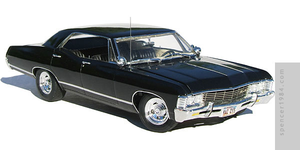 600x300 Supernatural 1967 Chevrolet Impala Metallicar