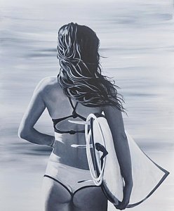 248x300 Surfer Girl Paintings Fine Art America
