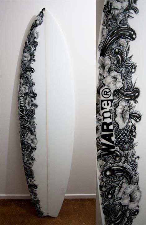 470x720 Surfboard Artwork By Unmentionables Cool Board Art