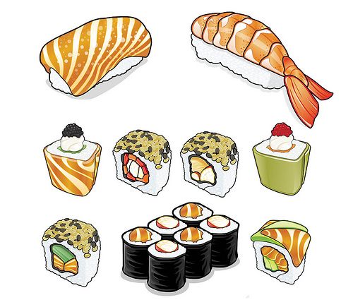 Sushi Drawing at GetDrawings | Free download