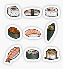 210x230 Sushi Roll Stickers Redbubble