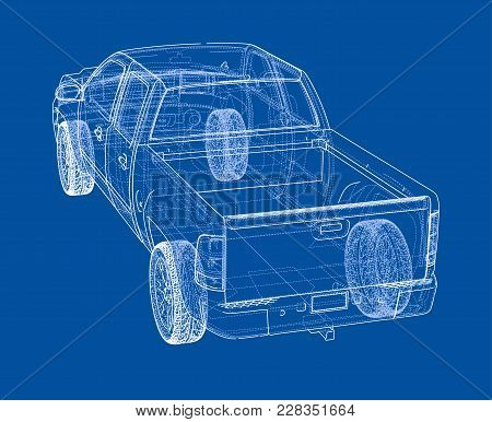 450x386 Car Suv Drawing Outline. Vector Vector Amp Photo Bigstock