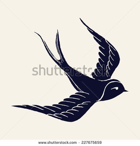 450x470 Swallows Stock Vectors Amp Vector Clip Art Shutterstock Nanaw