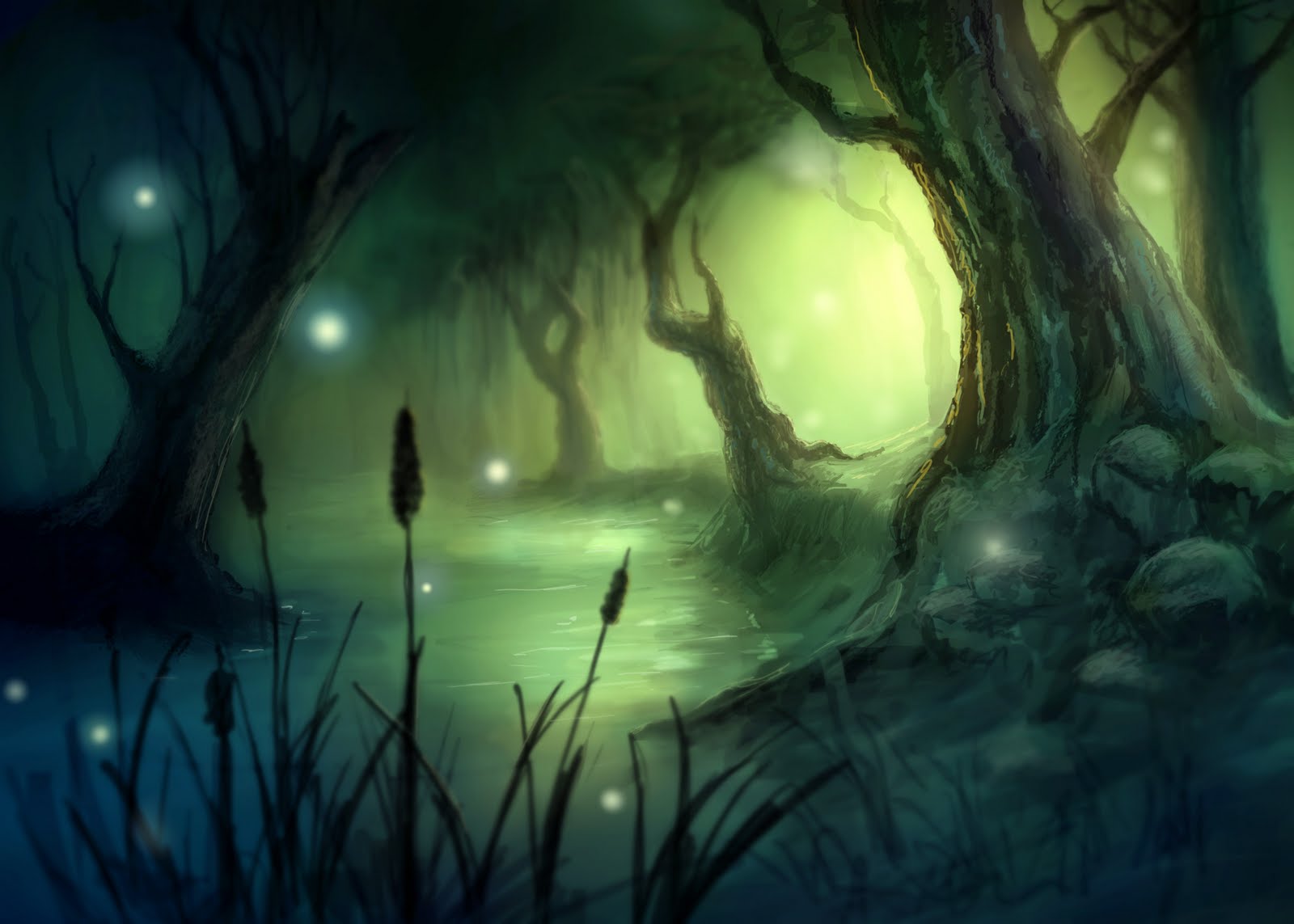 1600x1143 Swamp Tree Drawing Related Keywords Amp Suggestions