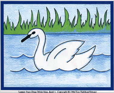 379x308 How To Draw Swans Drawing Tutorials Amp Drawing Amp How To Draw Swan