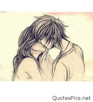 300x330 Love Couple Drawings, Pics, Quotes And Images 2016