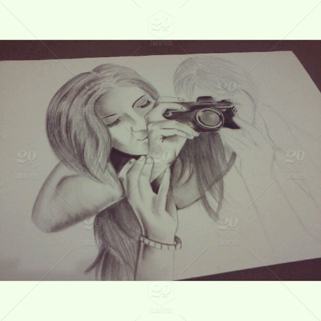 640x640 Take Time To Shade It , Looks Easy But Hard To Do ~ Couple Taking