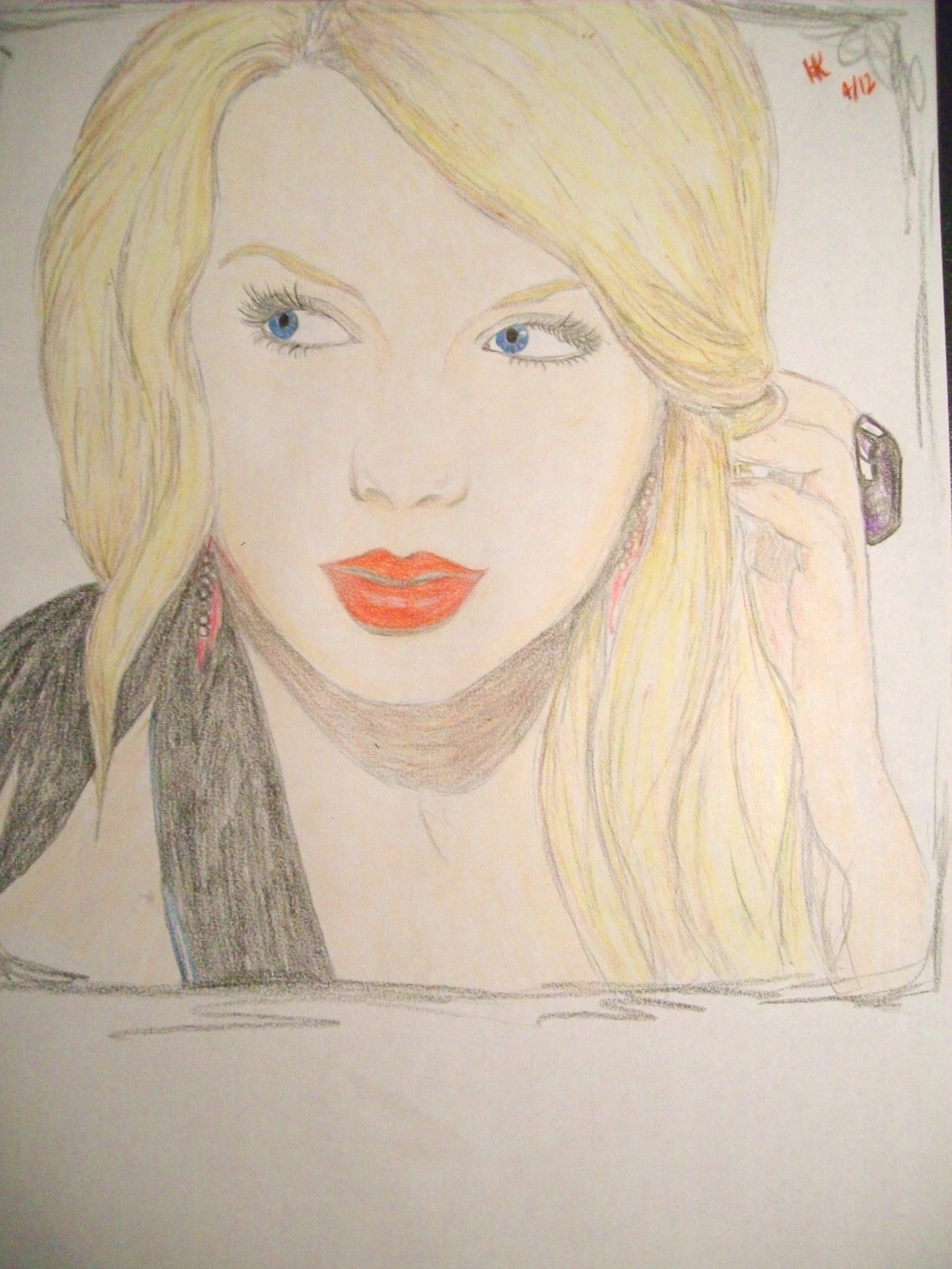1920x2560 Swiftie54 Images My Taylor Swift Drawing 4lt3 Hd Wallpaper