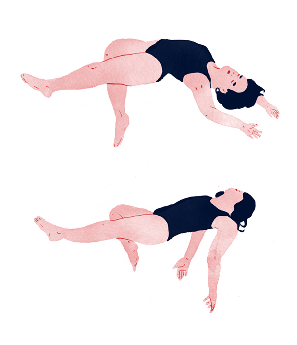 600x696 Another Drawing For My Upcoming Swimming Zine. I