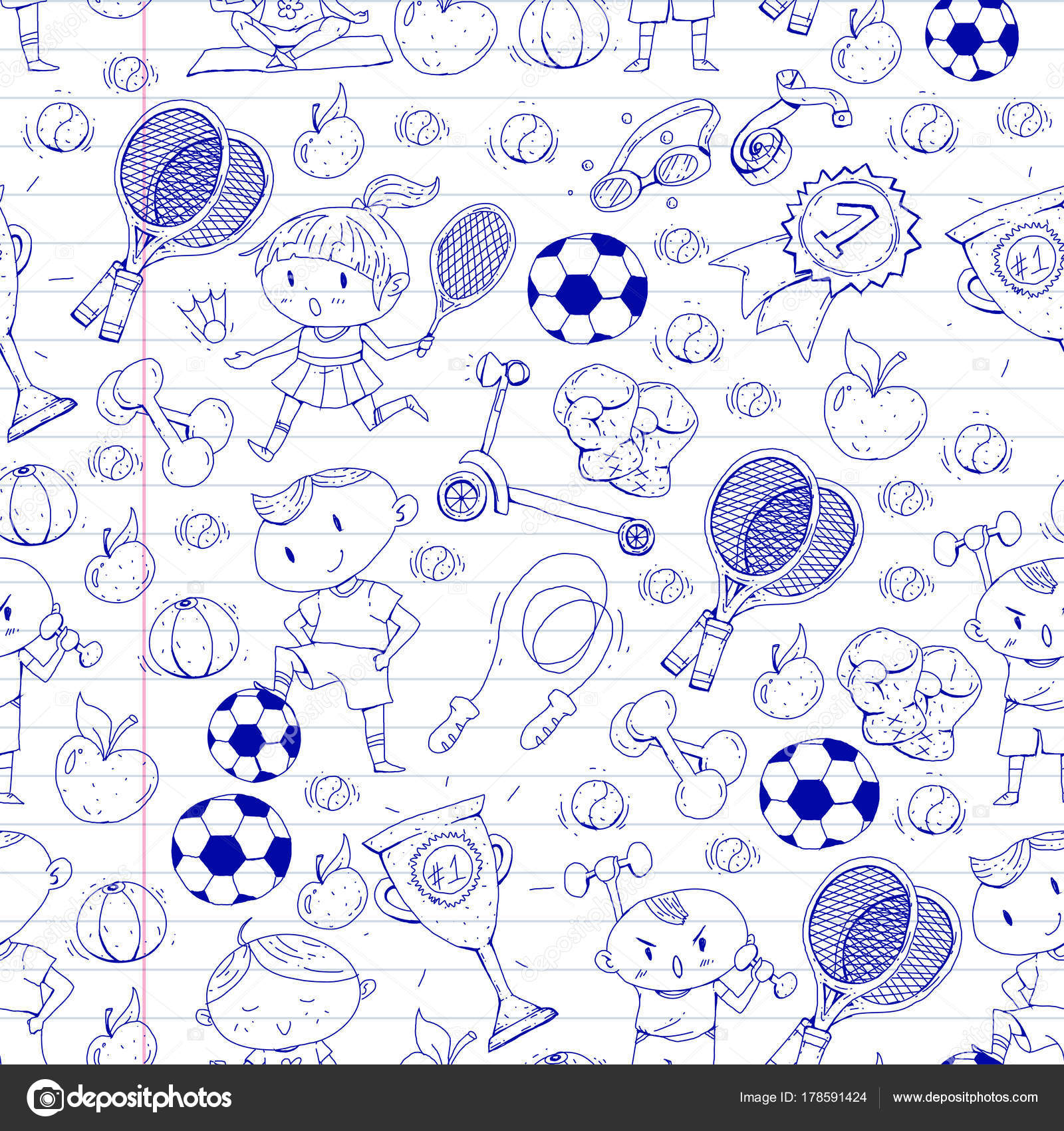 1600x1700 Children Sport. Kids Drawing. Kindergarten, School, College