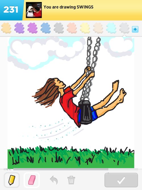500x667 Swings Drawings