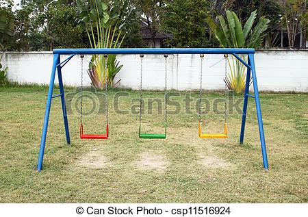 450x317 Swing Set On The Playground Clip Art