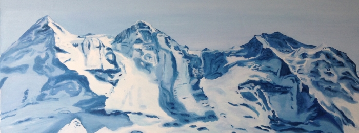 700x260 Swiss Mountains Eiger, And Jungfrau