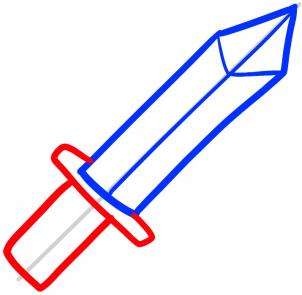 302x295 How To Draw How To Draw A Sword For Kids
