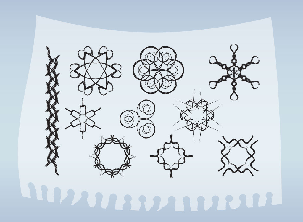 1024x750 Symmetrical Icon Drawings