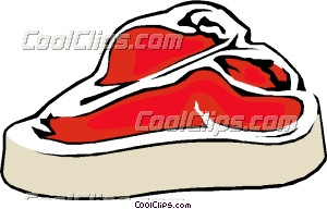 300x192 T Bone Steak Clip Art