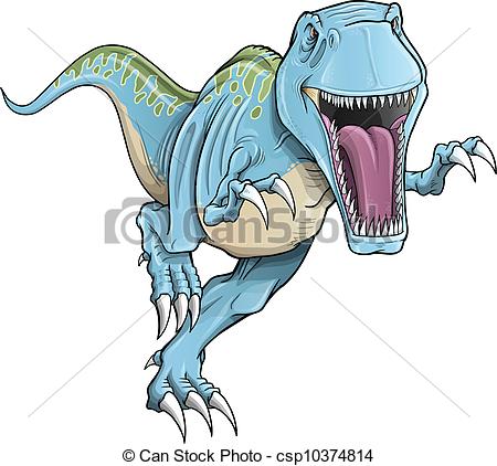 450x422 Tyrannosaurus Rex Dinosaur Vector Illustration Vector Clip Art