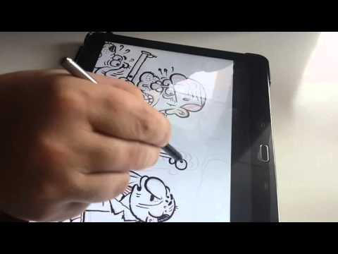 480x360 Samsung Tablet Drawing