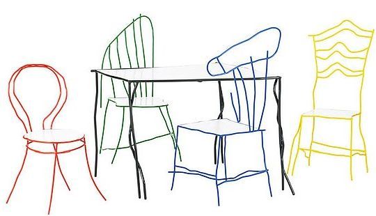 540x310 Furniture Table And Chairs Drawing Table And Chairs Drawing
