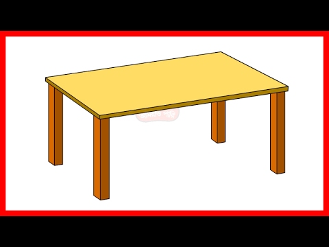 480x360 How To Draw A Table Step By Step