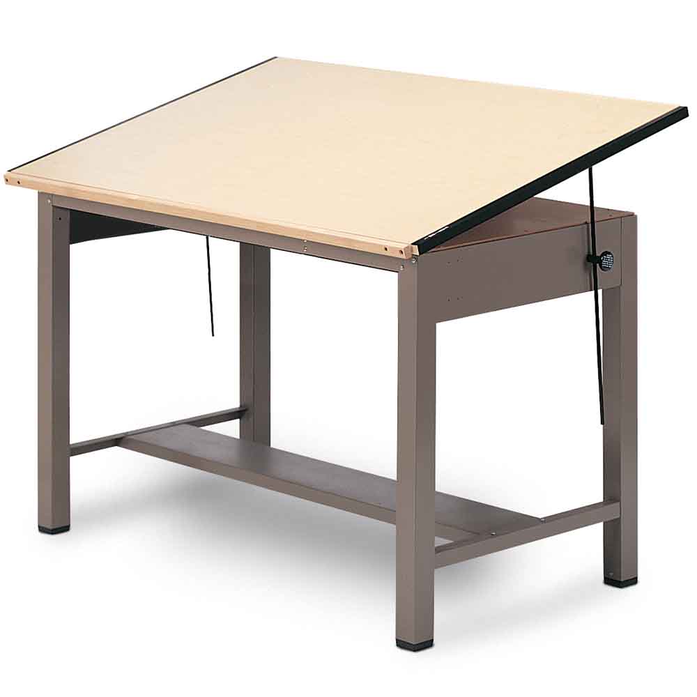 1000x1000 Mayline 37.5 X 72 Ranger 4 Post Drafting Table (7737, 7737a, 7737b)