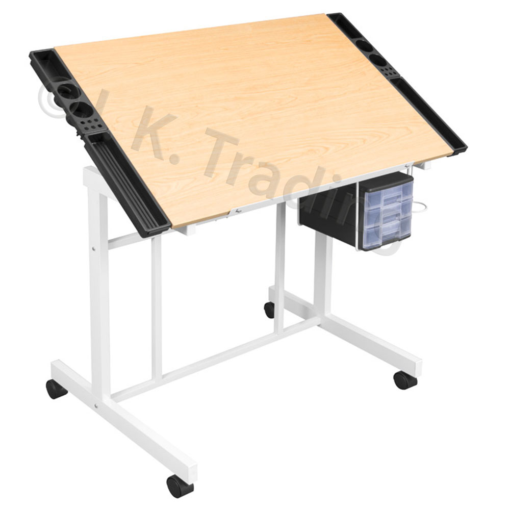 1000x1000 Wood Drafting And Drawing Table (Classic)