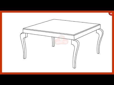 480x360 How To Draw A Table Step By Step