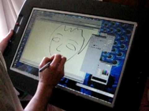 480x360 Exotiq Digital Drawing Tablet Demonstration