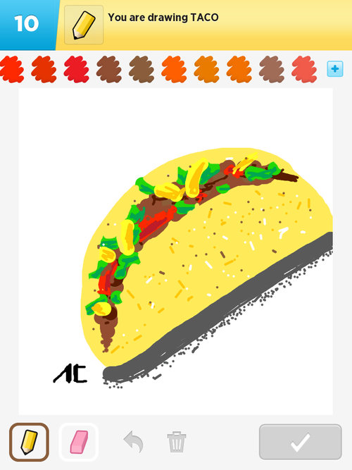 500x667 Taco Drawings