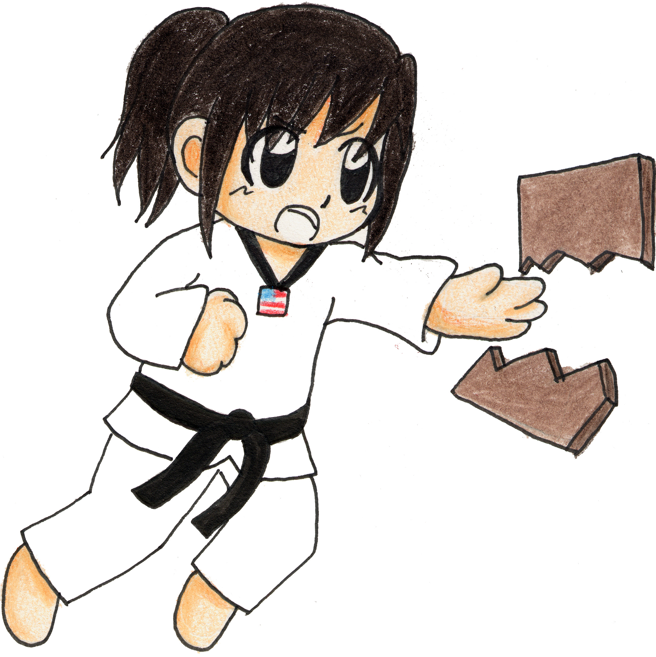 2581x2584 Taekwondo Clip Art Free