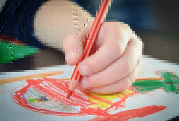 595x402 Drawing, Sketch, Youngster, Figure, Number, Child, Arts, Paintings