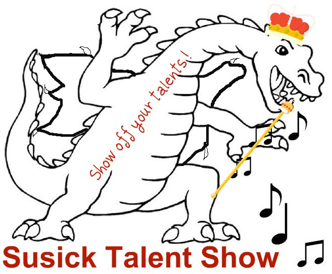 657x543 Talent Show Poster
