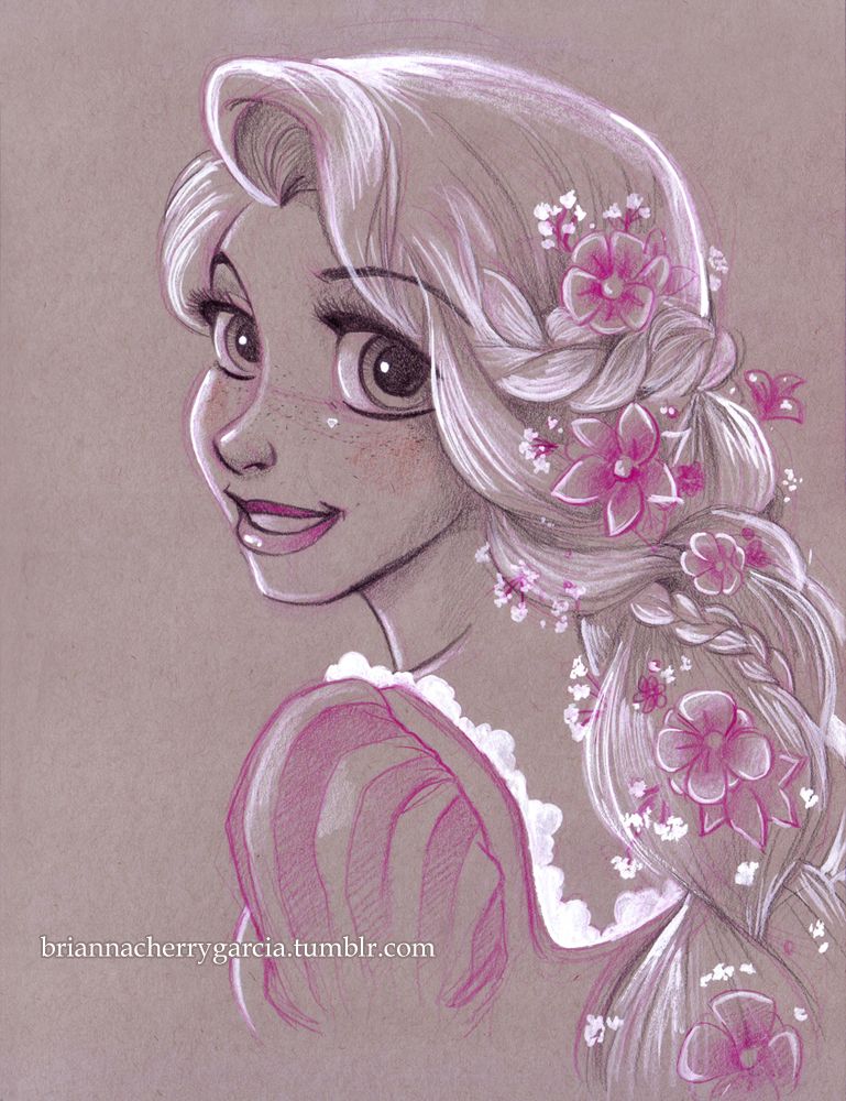 769x1000 Rapunzel By Brianna Garcia