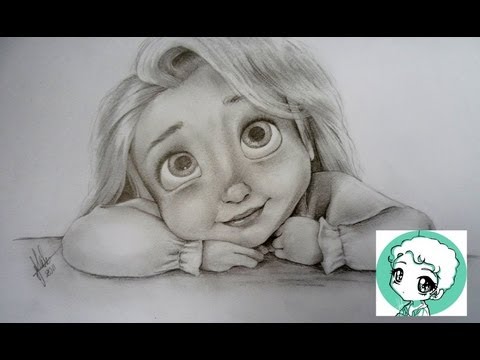 480x360 Drawing Young Rapunzel (Tangledraiponce)