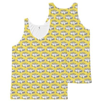 422x422 Cool Mini Car All Over Print Tank Top