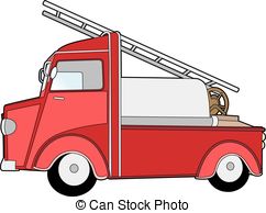 242x194 Hand Drawing Of A Vintage Tank Truck