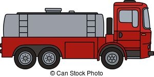 300x151 Tank Truck Vector Clip Art