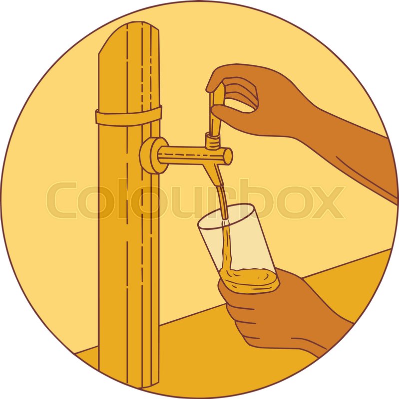 799x800 Drawing Sketch Style Illustration Of A Hand Holding Glass Pouring