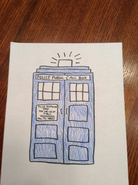 478x640 How To Draw The Tardis From Doctor Who