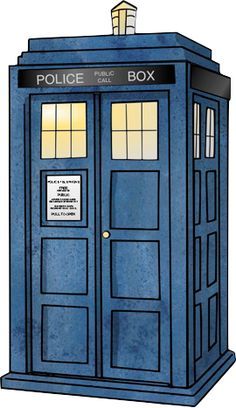 236x408 Doctor Who Tardis Drawing