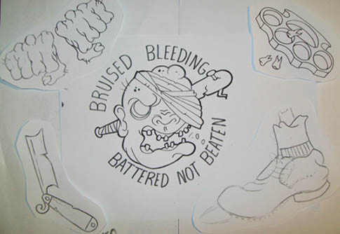 485x334 Painting Tattoo Flash Craigy Lee Tattoos