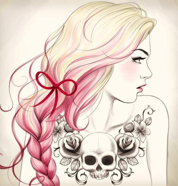 574x600 Tattoo Girls