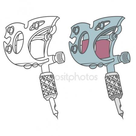 Tattoo Gun Drawing at GetDrawings.com | Free for personal use Tattoo