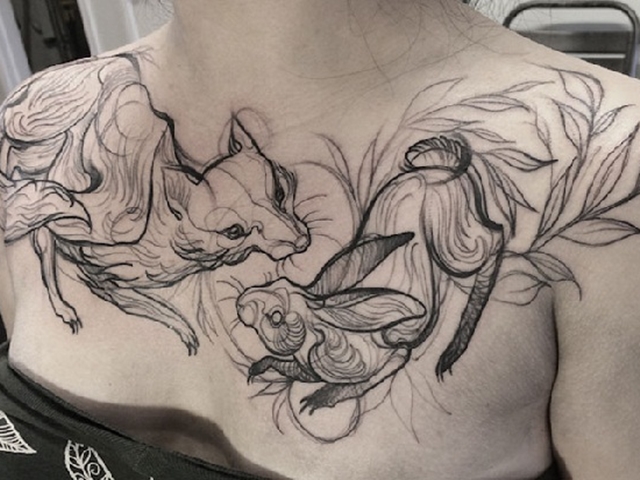 640x480 79 Fashionable And Intriguing Sketch Tattoo Ideas For Your Next Ink