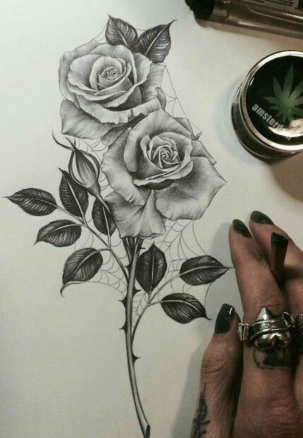 429x620 Want A Rose Tattoo So Bad! Rose Tattoos