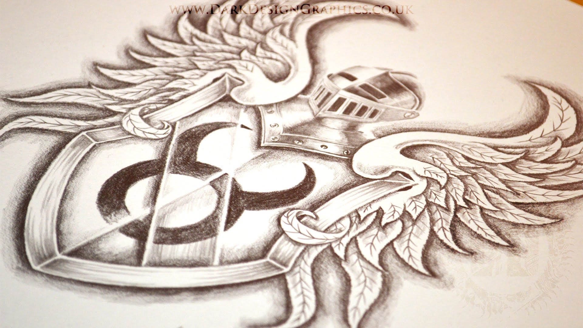 1920x1080 Taurus Tattoo Design