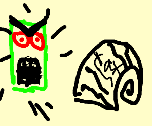 300x250 Monkey With Broken Teeth Angry About Poop Tax